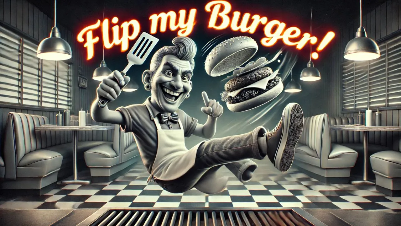 alvin fnaffnaf gray flip my burger